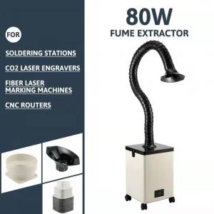 Microcomputer Control Soldering Station Fume Extractor 70W For Hair Salon