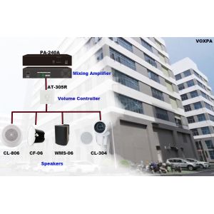 China PA Sound System Volume Controller 36W Home Theater Volume Control Switch wholesale