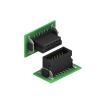tablero de alta velocidad de 1.27m m para subir a los conectores que flotan al tablero al conector SMT del tablero