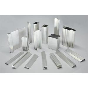 China Frosted Fabric Aluminum Window Profiles / Aluminum Glass Door Frame supplier