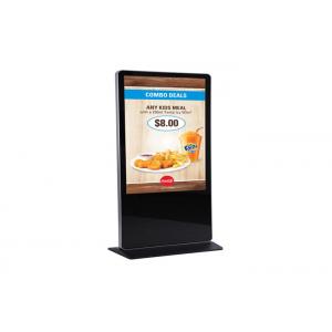 China 43 Inch 1080P Floor Standing Digital Signage High Definition For Advertising supplier