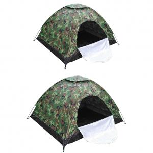 China Polyester Oxford Fabric Man Camo Tent Portable Pop Up Camouflage Tent supplier
