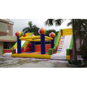 China Bounce House Commercial Inflatable Slide With Double Slide For Outdoor And Indoor supplier
