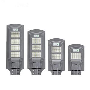 100W Outdoor LED Street Lights Warm White ABS Solar Steet Light