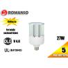 La alta mazorca de maíz del lumen 150lm/W E26 E40 llevó las lámparas 27W, temperatura de color 3000-6000K