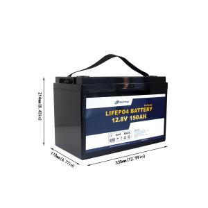 China CE MSDS 12V 150AH Rechargeable LiFePO4 Battery For Golf Cart supplier