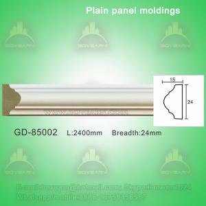 China Polyurethane Plain Architectural Panel Decorative Cement Mouldings wholesale