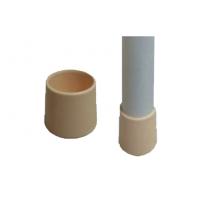 China Eco - Friendly Ivory / Black Plastic Water Pipe Fittings Plastic Pipe Foot Cup on sale