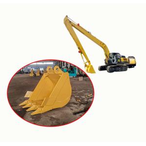 China Dentes Hitachi Digger Buckets For EX200 EX210 EX220 de Q355B cinco para o braço longo do alcance para o gato 320 da máquina escavadora supplier