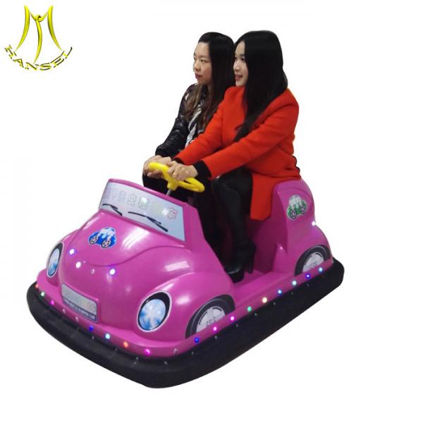 Hansel 2018 new products entertainment kids electric bumper car with two seats