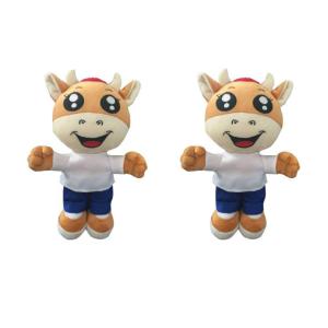 China presentes da mascote da empresa do luxuoso do enchimento do algodão de 3D PP supplier