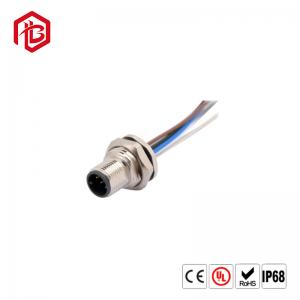 China CUSTOM M5 M8 M12 M16 M23 CONNECTORS 2 3 4 5 6 8 12 17 PIN MALE FEMALE IP67 IP68 PCB WIRE WATERPROOF CONNECTOR supplier
