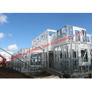 China Galvanized H- Beam Steel Structure Framing Systems For Workshop or Villa House supplier