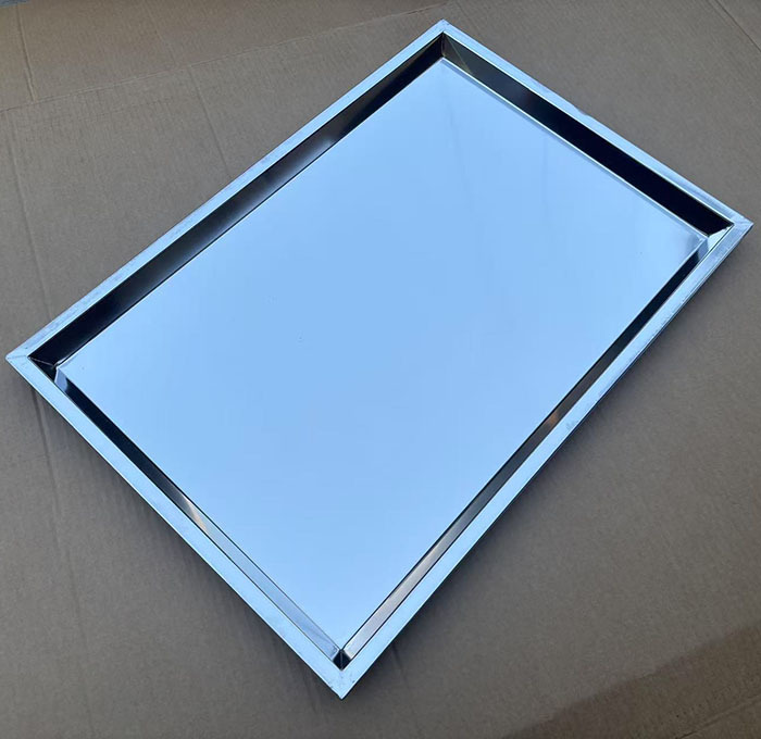 China Stackable Aluminum Baking Pan for Pizza and Oven Use supplier