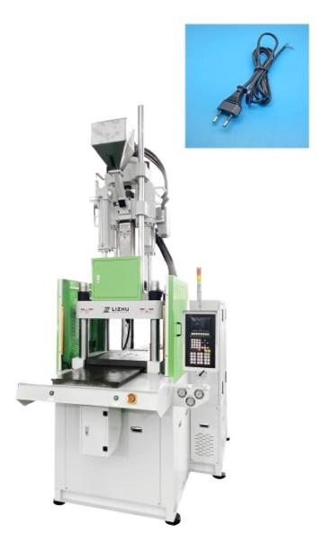 Máquina plástica del moldeo a presión del enchufe de la máquina vertical serva del moldeo a presión