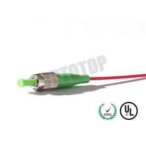 China 2.0 / 3.0 Mm Fiber Optic Pigtail , FC Simplex Fiber Patch Cord Custom Length supplier