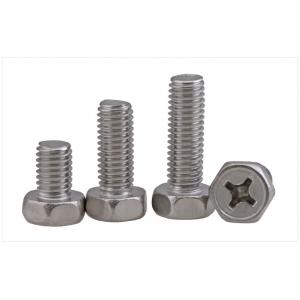 China Stainless Steel Phillips Drive Hex Head Screws  Stainless Steel Hex Bolts with Phillips Drive supplier