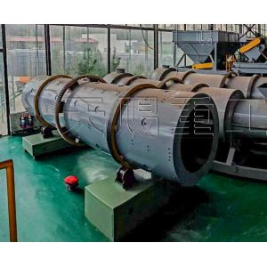 China The Rotary Drum Granulator's Magic_ Transforming Phosphate Powder into Spherical Granules wholesale