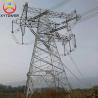 China Hot Sale 500KV Multi-circuit Angular Lattice Electrical Transmission Line Steel Tower wholesale