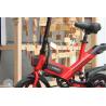 Small Foldable Womens Electric Bike , Compact Battery Powered Bicycles
