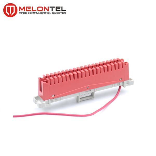 10 Pair Krone Module With Earth Cable Wire , Back Mount Earth Module MT-2005-A