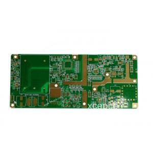 China Green Solder Mask Rogers PCB 4 - Layer 1OZ Copper THK High Reliability supplier