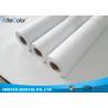 China Water Based Matte Coated Paper Roll , 128 Gram Large Format Paper Roll wholesale