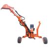 China Portable Mini Towable Backhoe Excavator Backhoe Loader 2500mm wholesale