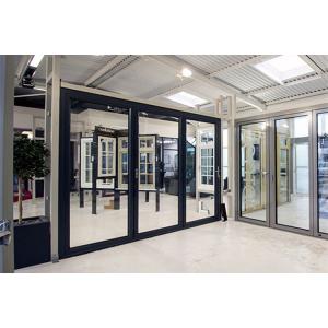 Contemporary Design Aluminum Sliding Glass Doors Sound Insulation Customized Size