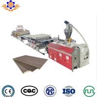 China UPVC WPC PVC Panel Wall Panel Making Wood Plastic Composite Machine Profile Extrusion Line on sale