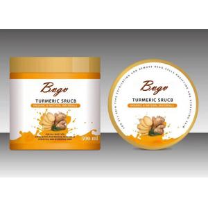 Turmeric Powder Essential Oil Body Face Scrub Ginger Extract Nourishes Skin