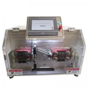 Sheathed Cable Peeling and Cutting Machine for 120kg Cables 1-120mm Stripping Length