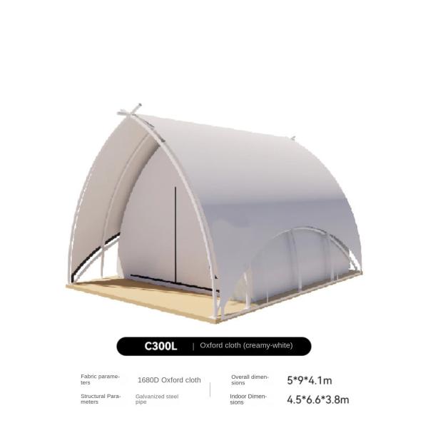 Custom Flexible Water Tank 500L Industrial Camping Glamping Tent With Optional Accessories Included Bell Tent Yes