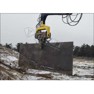 270 Degree Hydraulic Vibratory Hammer Pile Driver Attachment For Excavators 20-30 Ton