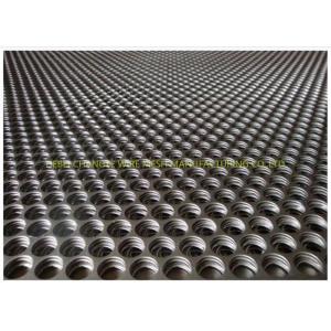 China El gris negro sumergido caliente PVDF perforó el metal Mesh Screen supplier