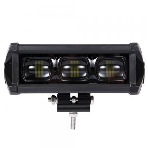 LED light bar 8D 8 inch 30W, 2100LM spot light long lifetime work driving lamp IP68 waterproof with bracket for SUV...