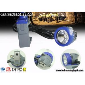 China IP68 Waterproof 1.67W Led Cap Lamp Underground Mining​ light With Li Ion Battery supplier