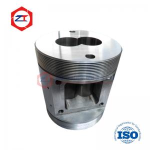 China 45# and W6Mo5Cr4V2 Material Extruder Nitrided Twin Screw Barrel Durable For Food Machine supplier