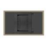 China Wall 43" inch Wooden frame NFT screen 4K display for video photo multimedia loop player monitor with WIFI network Android OS wholesale