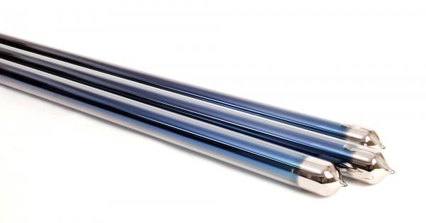 Vacuum Glass Solar Hot Water Tubes , Solar Evacuated Tubes 1500mm / 1800mm