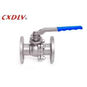 China Válvula de bola PTFE da plataforma 2pc do corpo rachado padrão do RUÍDO baixa PPL Seat macio supplier