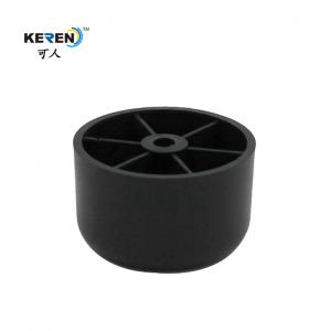 KR-P0124 Round Heavy Duty Cabinet Feet For Large Rack Cabinet 50*30mm Reduce Scratches