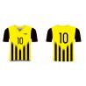 World Cup M Size Custom Football Uniforms , ISO9001 Short Sleeve Polo T Shirt
