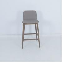 China High Density Sponge Wrapped Upholstered Bar Stool Chair For Apartment on sale