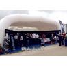 Customized White Inflatable Tunnel Tent for Party, Concert and Stage