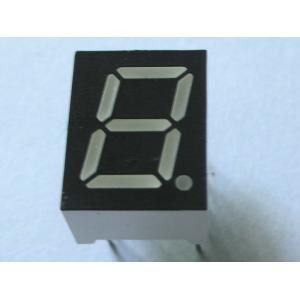China Anode Blue 7 Segment LED Displays For Home , Black Surface Led Seven Segment Display supplier