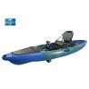 China Adult Sit On Top Sea Kayak With Paddle And Metal Chair For Fishing wholesale