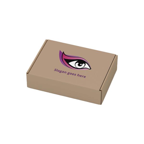 CMYK Paper Type Eyelash Shipping Boxes with Custom Logo Lash Tweezers and Corrugated Board