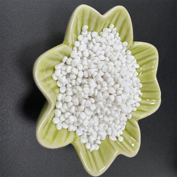 Efficient  White Filling Granule Barium Sulfate Masterbatch With PP Carrier
