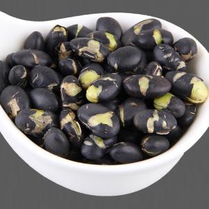 China High Fiber Roasted Black Beans Snack Crispy Salted supplier